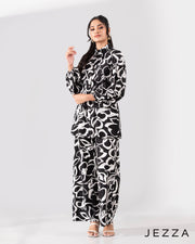 Everyday Polished: Polycotton Top & Pant Set 65841 & 6582
