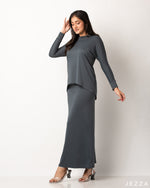 Load image into Gallery viewer, Cotton Knit Top &amp; Skirt Set 56672/56682