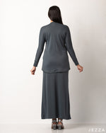 Load image into Gallery viewer, Cotton Knit Top &amp; Skirt Set 56672/56682