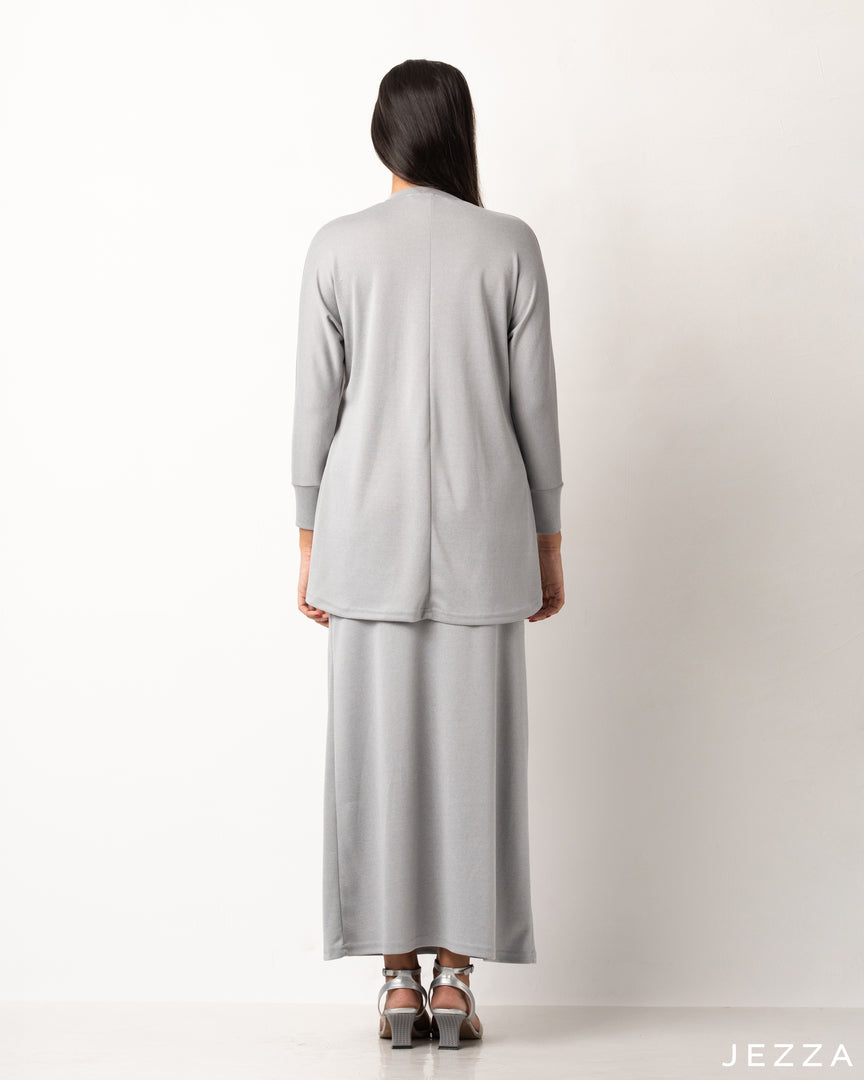 Cotton Knit Top & Skirt Set 56673/56683