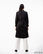 Load image into Gallery viewer, Classic Charm: Poly-Cotton Knee-Length Top 66712