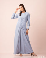 Load image into Gallery viewer, A-Line Dress With Decorative Front Detail 58111