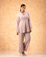 Load image into Gallery viewer, Refined Harmony: Cameo Pink Brocade Set 65211