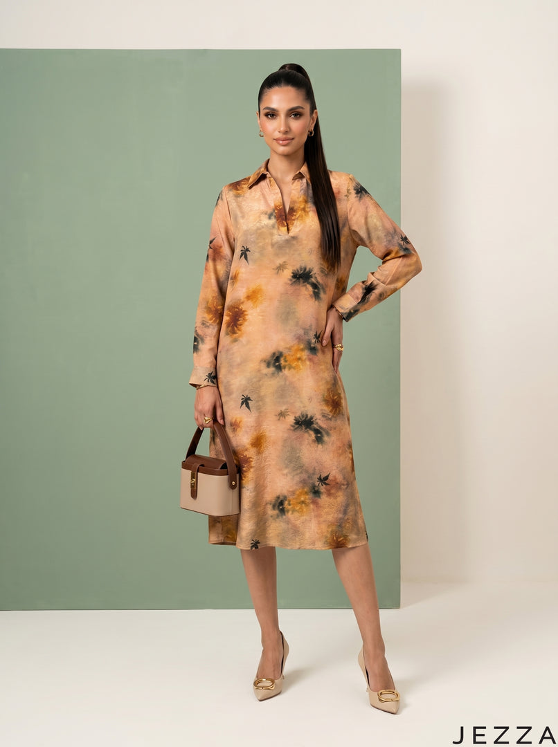 Botanical Brush: Watercolor Jacquard Knee Top 84571
