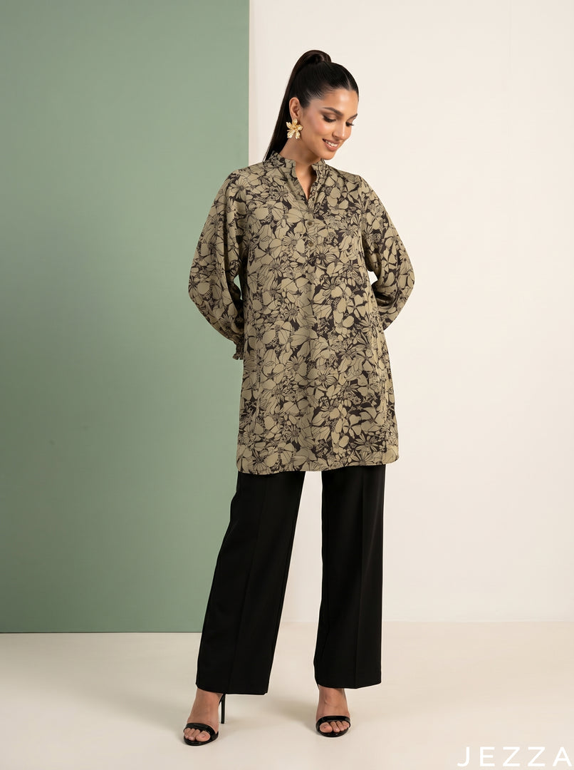 Petal Canvas: Floral Print Top 79533