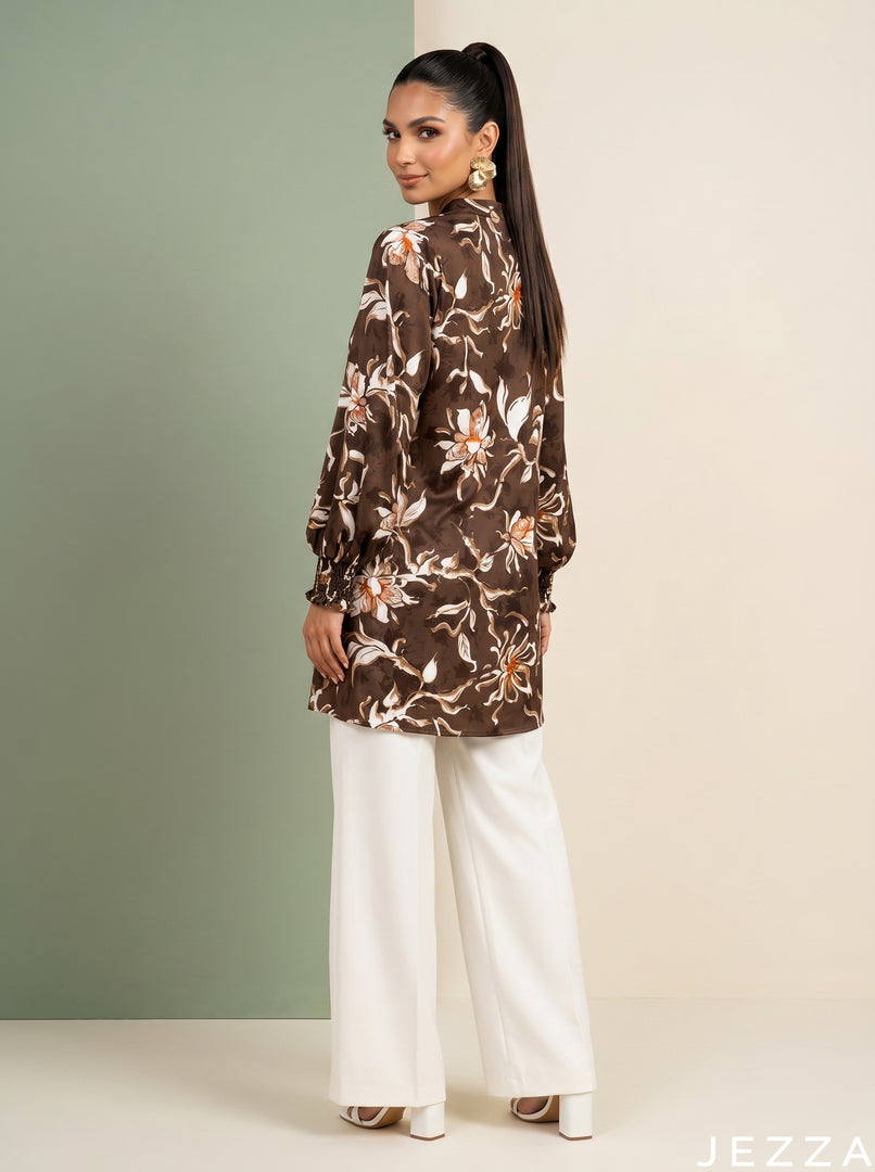 Sketch Garden: Illustrative Floral Top 79532