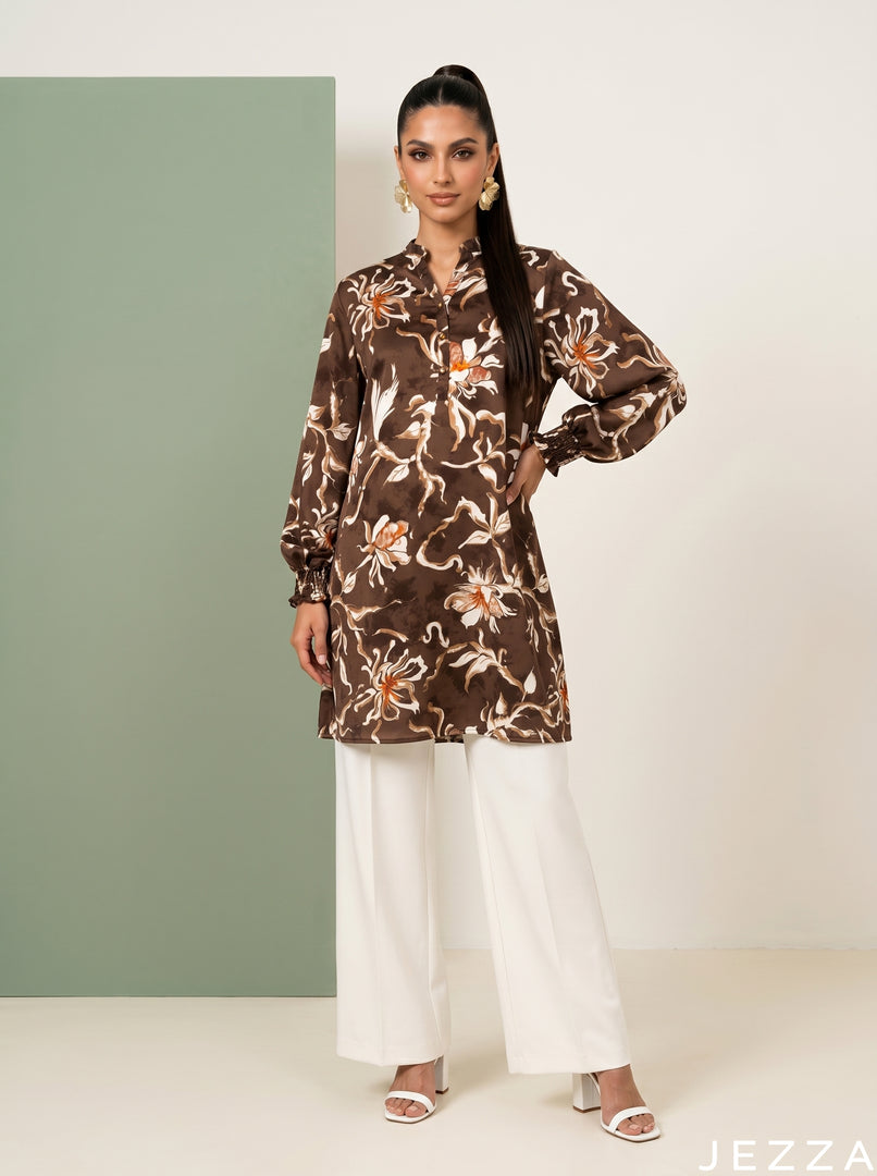 Sketch Garden: Illustrative Floral Top 79532