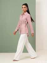 Load image into Gallery viewer, Soft Petal: Blush Pink Cotton Top 86952