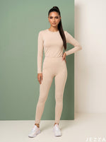 Load image into Gallery viewer, Soft Base: Cream Jersey Inner Top 87361