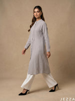 Load image into Gallery viewer, Classic Ease: Hickory Stripe Midi Top 81771