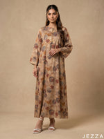 Load image into Gallery viewer, Woven Bloom: Mandarin Collar Dress 83281