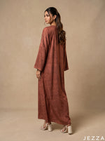Load image into Gallery viewer, Monochrome Weave: Mandarin Collar Dress 76361