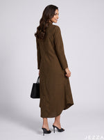 Load image into Gallery viewer, Highland Check: Plaid Midi Top 86462