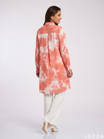 Load image into Gallery viewer, Canvas Splash: Tie-Dye Poly Cotton Knee Top 91642