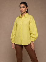 Load image into Gallery viewer, Pinstripe Ease: Cotton Below Hip Top 82552