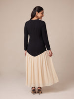 Load image into Gallery viewer, Monochrome Flow Dress 87142