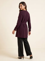Load image into Gallery viewer, Textured Round Neck Top 90482