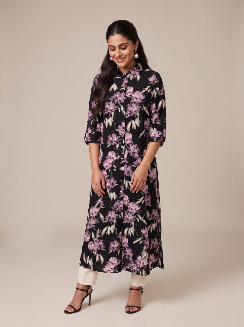 Elbow Sleeve Midi Top 92763