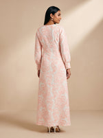 Load image into Gallery viewer, Baroque Grace: Brocade Damask Maxi Dress 91861