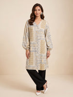 Load image into Gallery viewer, Patchwork V-Neck Top 92661