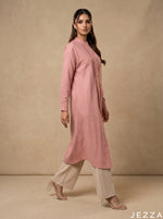 Load image into Gallery viewer, Soft Refinement: Classic Pink Midi Top 81781