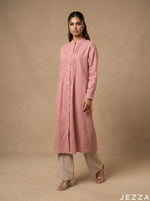 Load image into Gallery viewer, Soft Refinement: Classic Pink Midi Top 81781