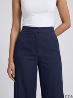 Load image into Gallery viewer, Midnight Line: Relaxed Ankle Length Pants 76403