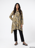 Load image into Gallery viewer, Floral Breeze: Above Knee Cotton Top 78071
