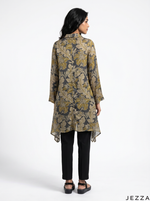 Load image into Gallery viewer, Floral Breeze: Above Knee Cotton Top 78071