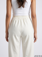 Load image into Gallery viewer, Off White: Polycotton Relaxed Fit Pants 76401
