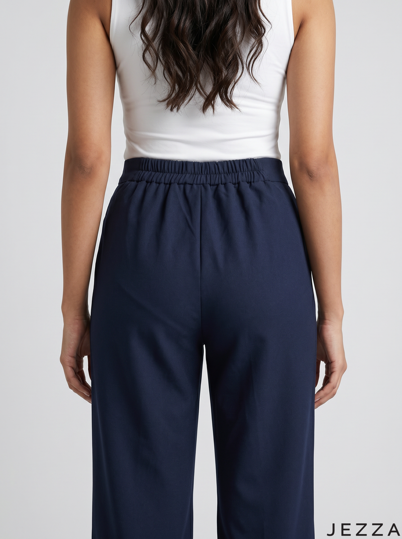 Midnight Line: Relaxed Ankle Length Pants 76403