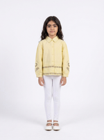 Load image into Gallery viewer, Yellow Embroidered Shirt &amp; Pant Set 91141