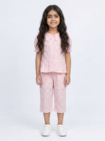 Load image into Gallery viewer, Pink Broderie Twinset 90801