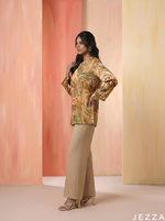 Load image into Gallery viewer, Paisley Reverie: Crepe Satin Top 82811