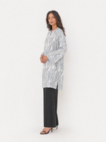 Load image into Gallery viewer, Floral V-Neck Rayon Above Knee Top 92681