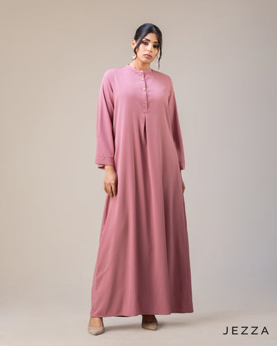 Timeless Ease: Textured A-Line Dress 64481