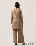 Load image into Gallery viewer, Rib Spandex Two-Piece Set 61423