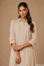 Load image into Gallery viewer, Soft Sheen: Pearl Crushed Midi Top 82912
