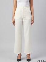 Load image into Gallery viewer, Off White: Polycotton Relaxed Fit Pants 76401