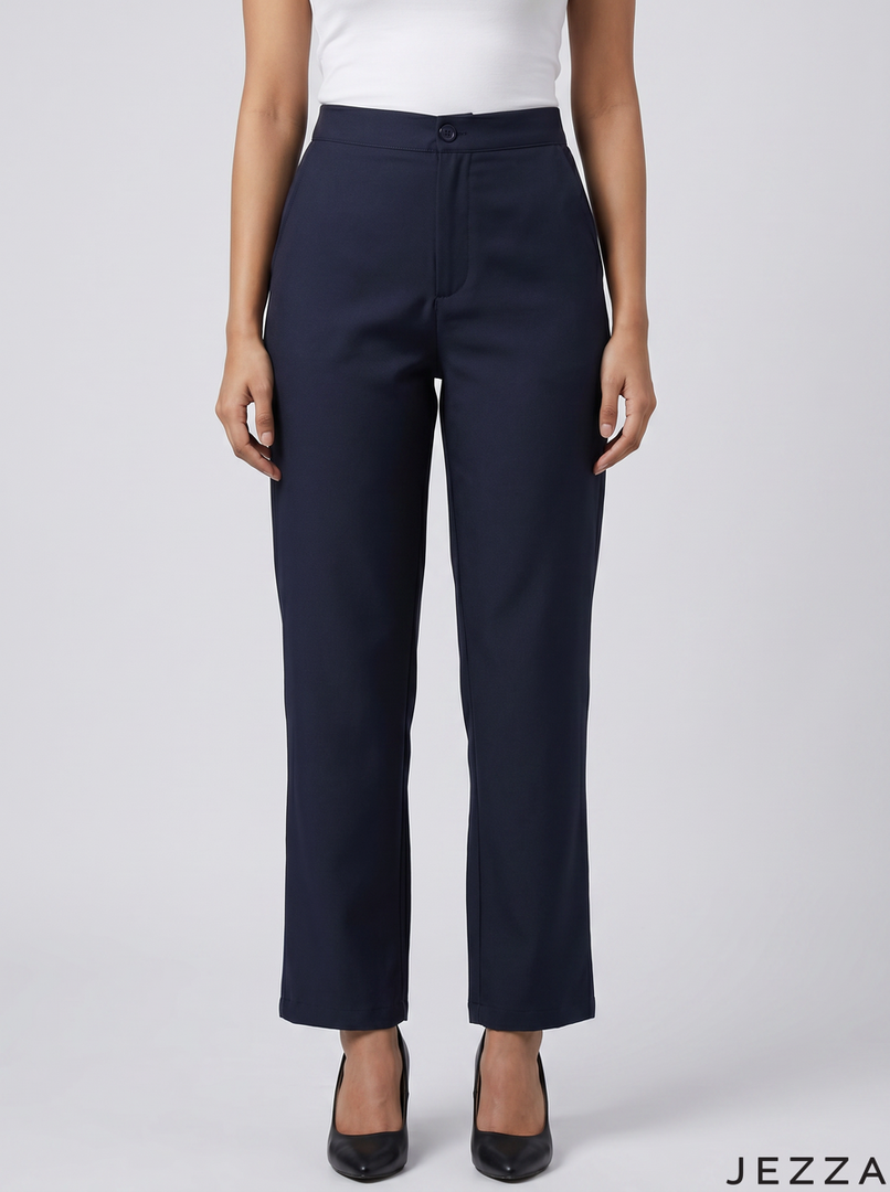 Midnight Line: Relaxed Ankle Length Pants 76403