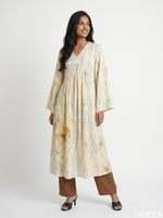 Load image into Gallery viewer, Fluid Contrast: Marble Print Midi Top 81362