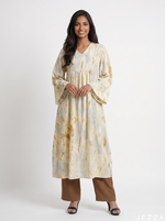 Load image into Gallery viewer, Fluid Contrast: Marble Print Midi Top 81362